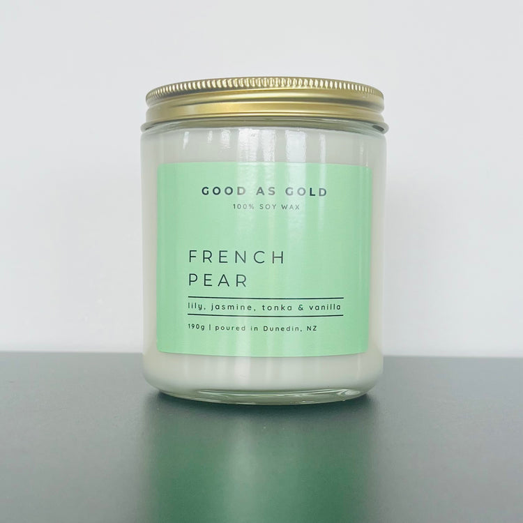 French Pear Soy Wax Candle